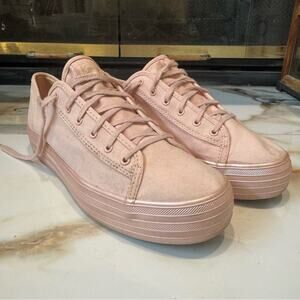 Keds Triple Kick Pink Dream Foam Platform Y2K Canvas Sneakers 9